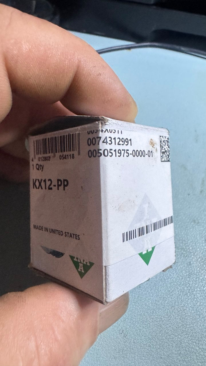 INA KX12-PP box label side view