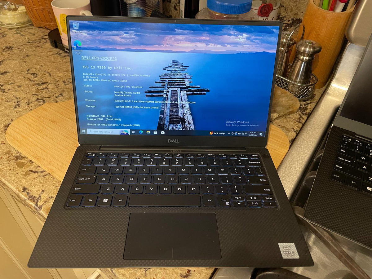 Dell XPS 13 7390 13.3" (256GB SSD, Intel Core i5-10210U, 1.60GHz, 8GB RAM)